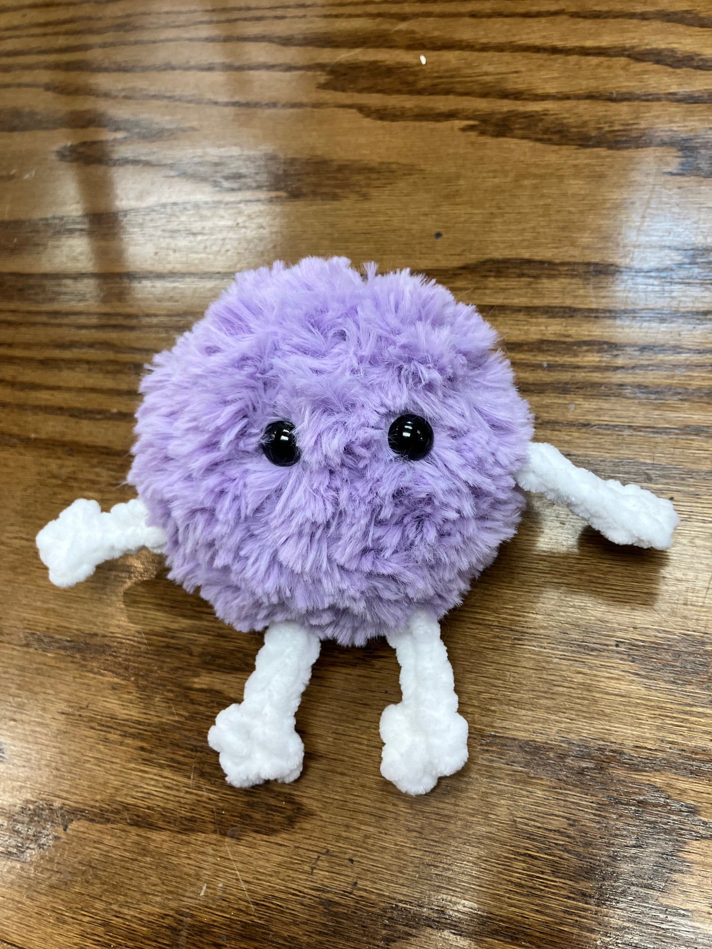 Purple Fluff Man