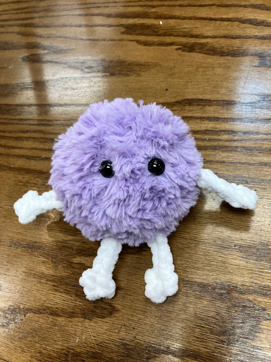 Purple Fluff Man