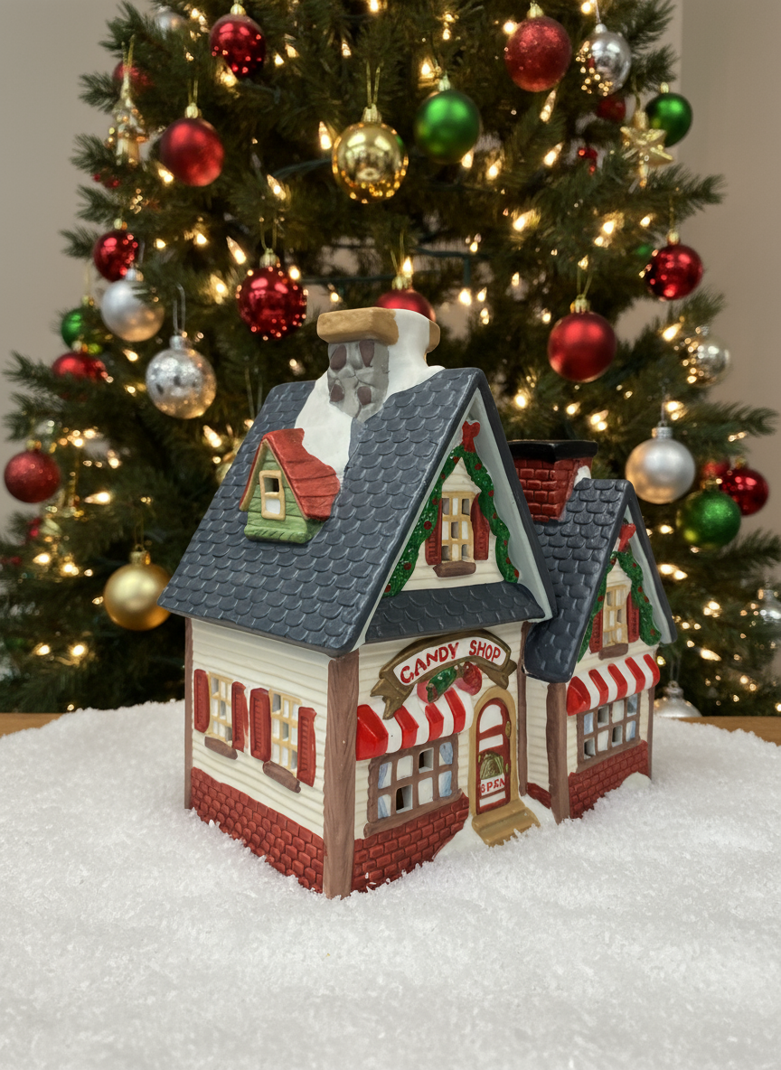 #35 Dickens Keepsake Porcelain House Village Candy Shop