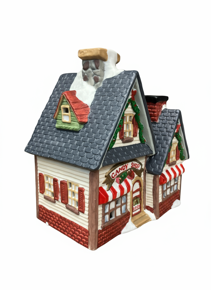 #35 Dickens Keepsake Porcelain House Village Candy Shop