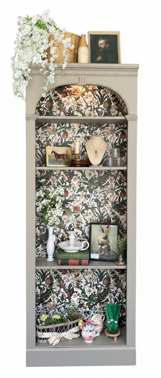 English Elegance Bookcase with Light