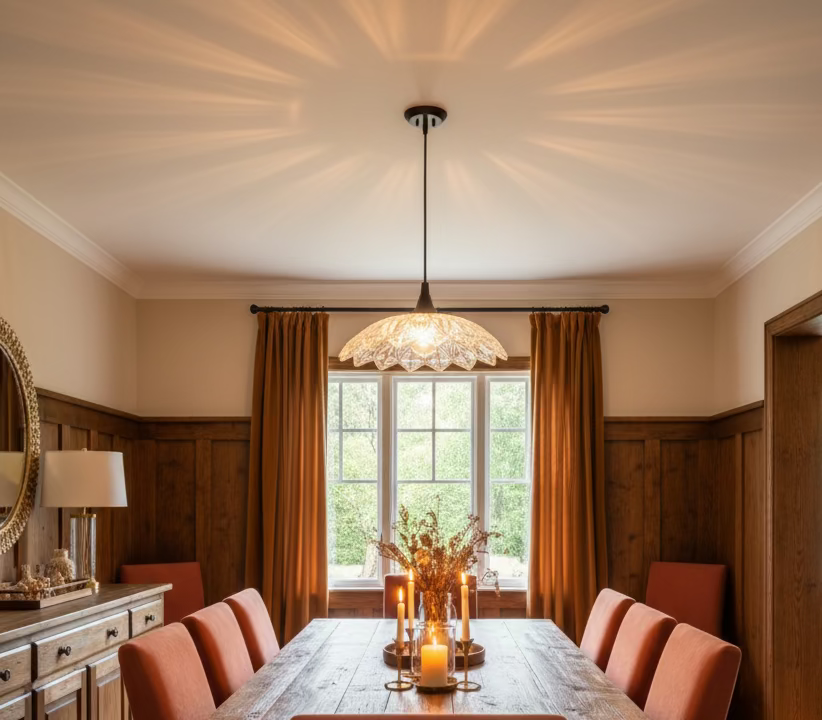 Vintage Glass Pendant Lighting