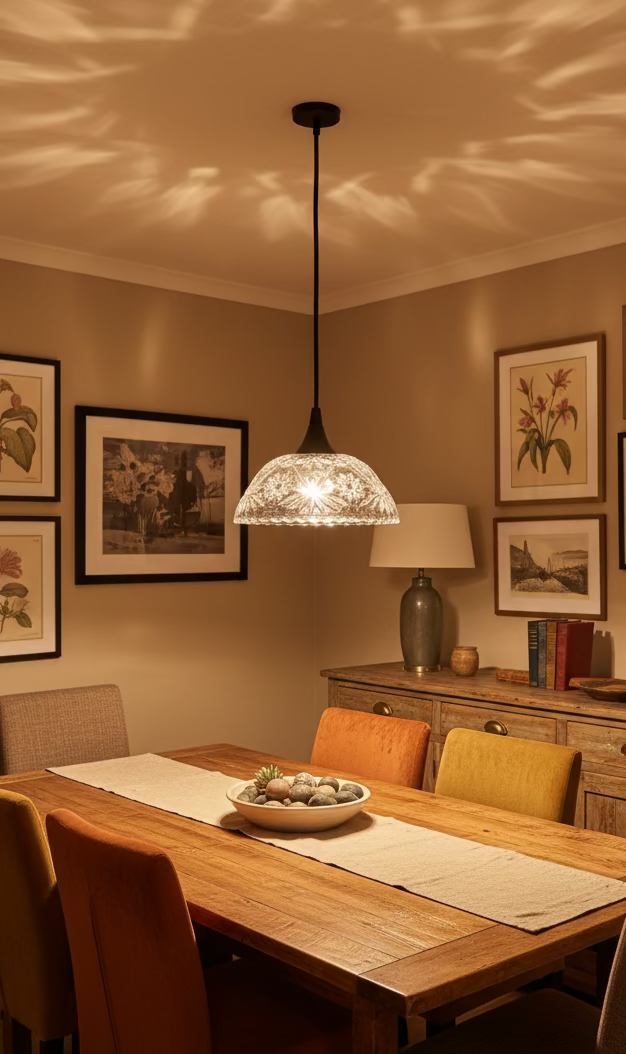 Vintage Glass Pendant Lighting