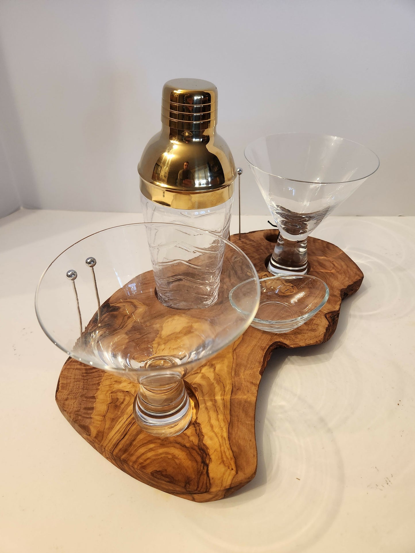 Olive wood Martini board #2