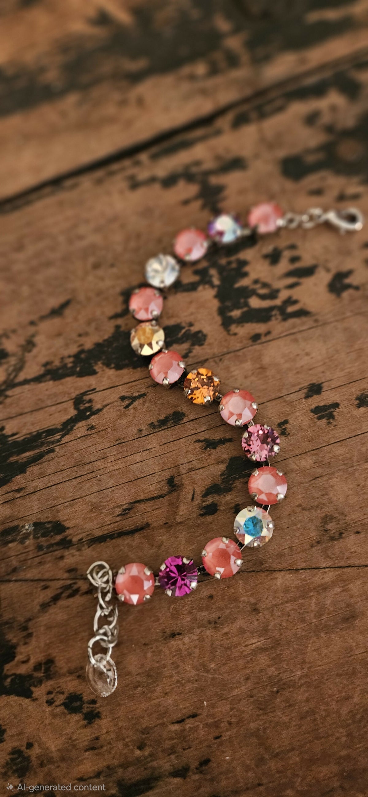 Anytime Crystals 8.5mm Swarovski Crystal Bracelet