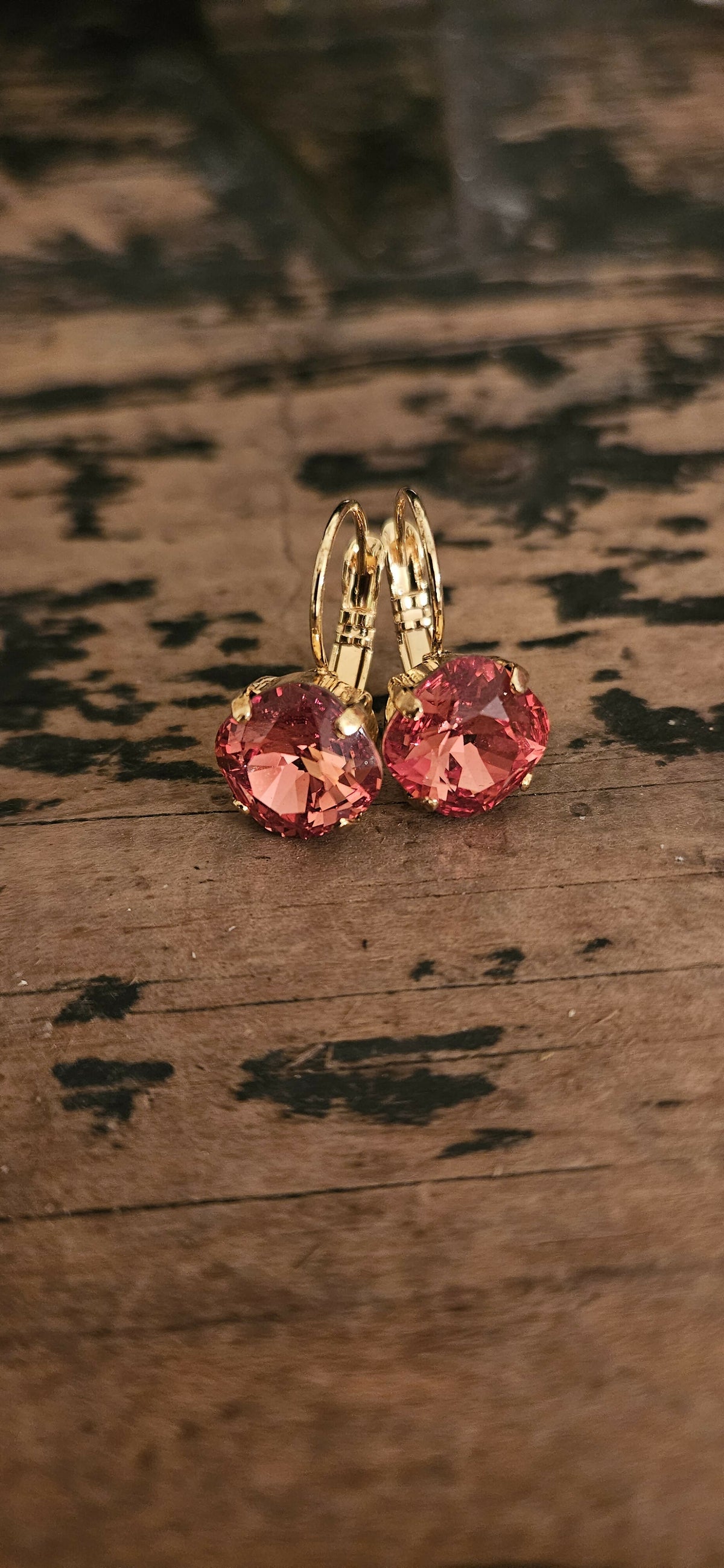 Anytime Crystals 12mm Swarovski Crystal Earrings