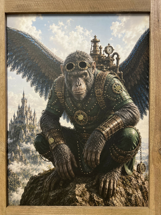 Flying monkey art