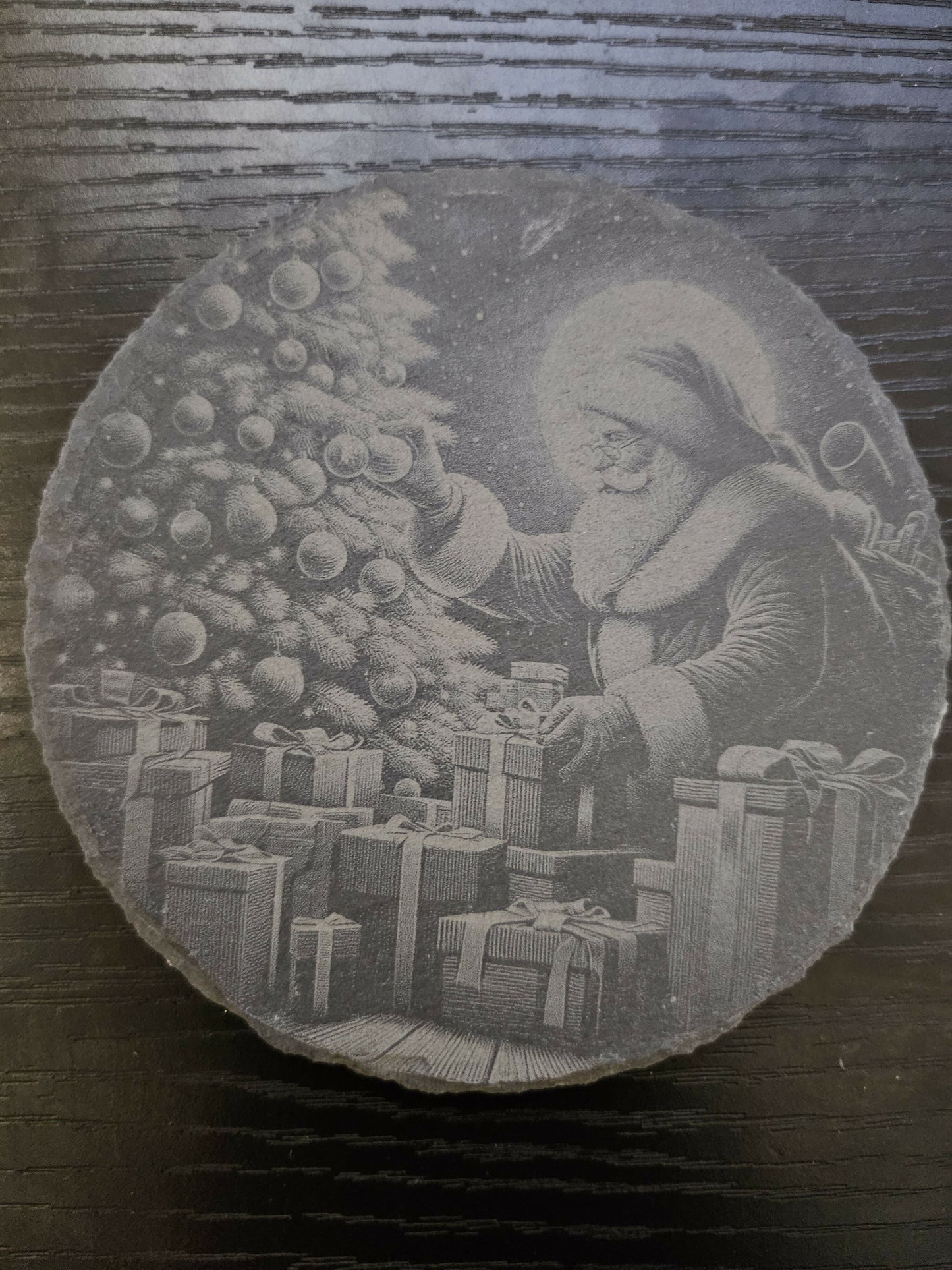 Christmas Scene Slate Coasters