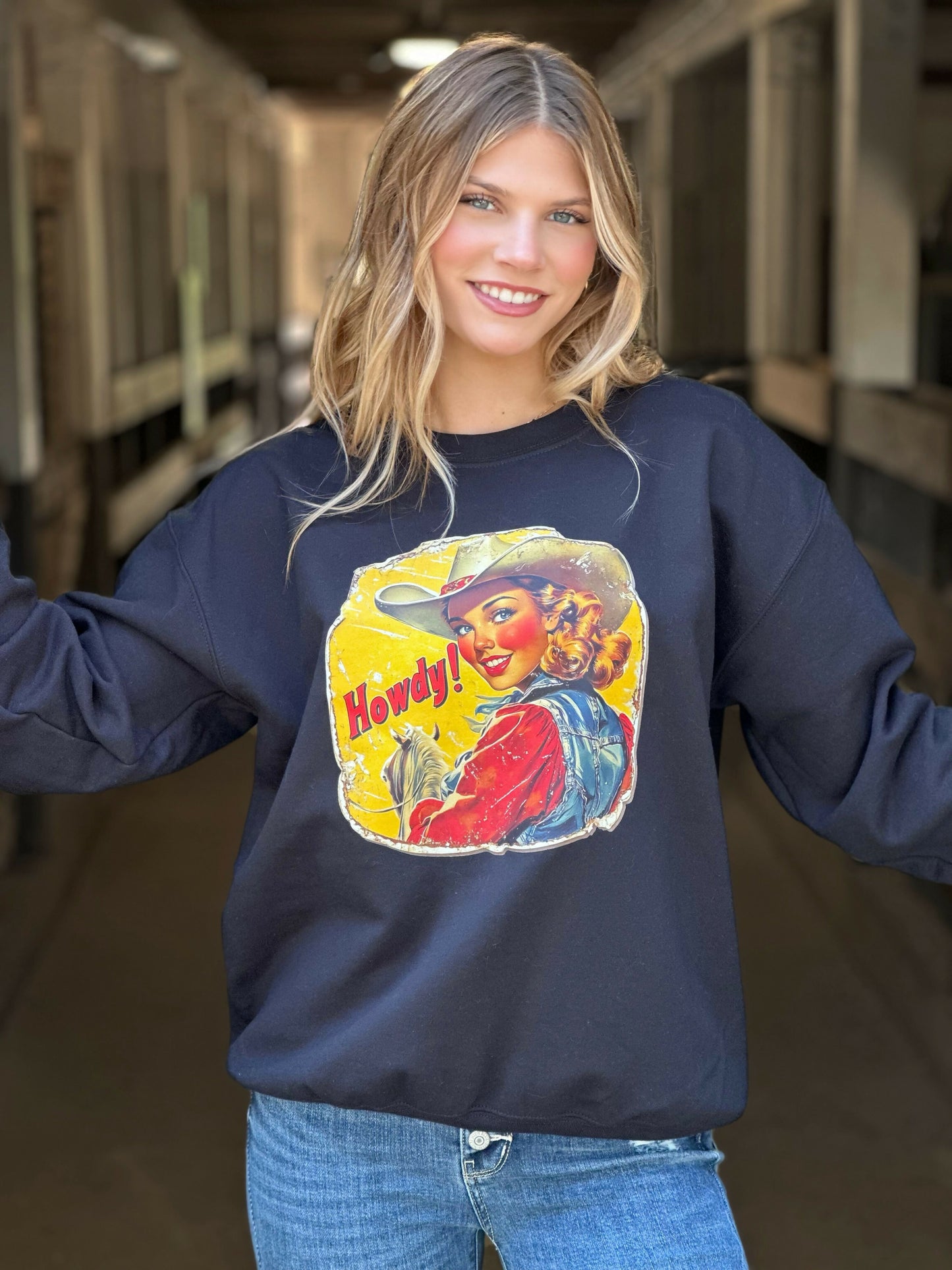 Howdy Crewneck Sweatshirt