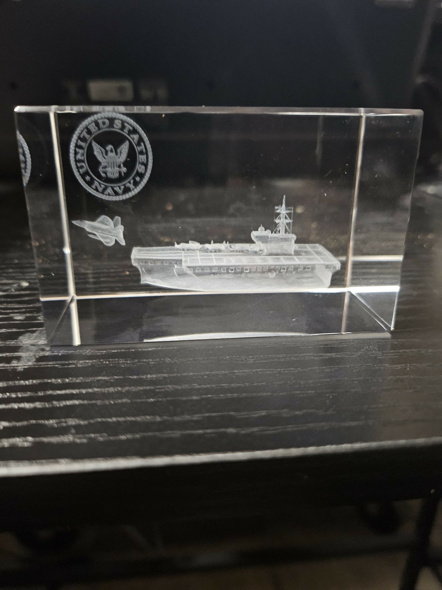 3D Inner Engraved K9 Crystal