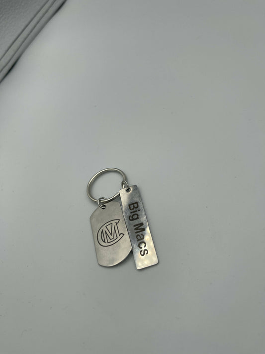 Laser Metal Keychains