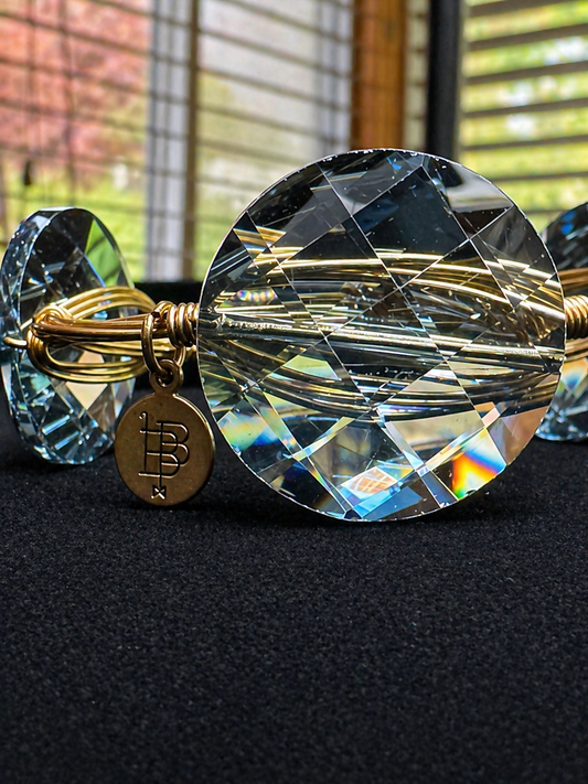 Bourbon and Boweties Crystal Bangle