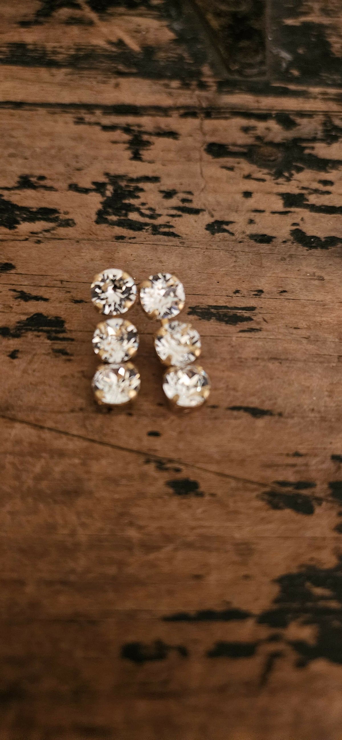 Anytime Crystals 8.5mm Swarovski Crystal Earrings