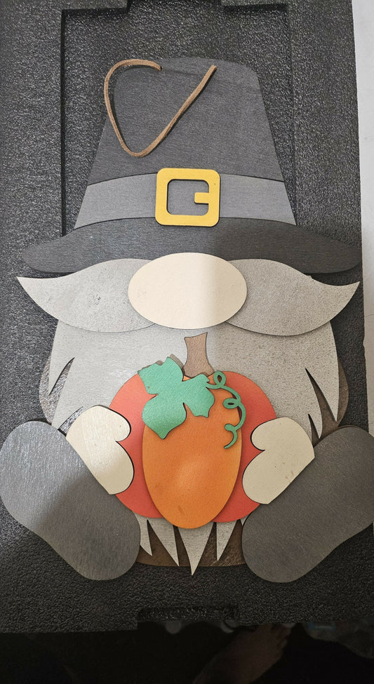 Gnome Seasons Wall Hanger