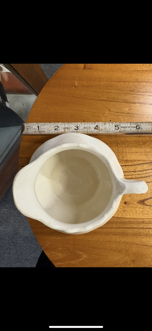 Off white vintage creamer