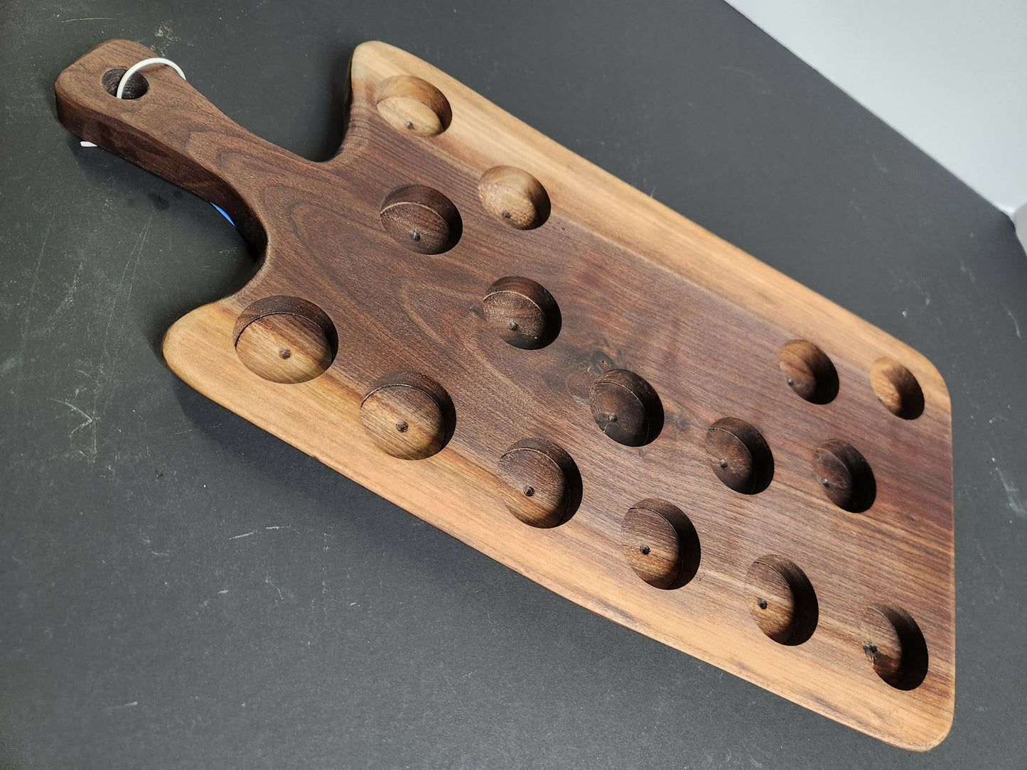 Walnut Char-shooterie board 22