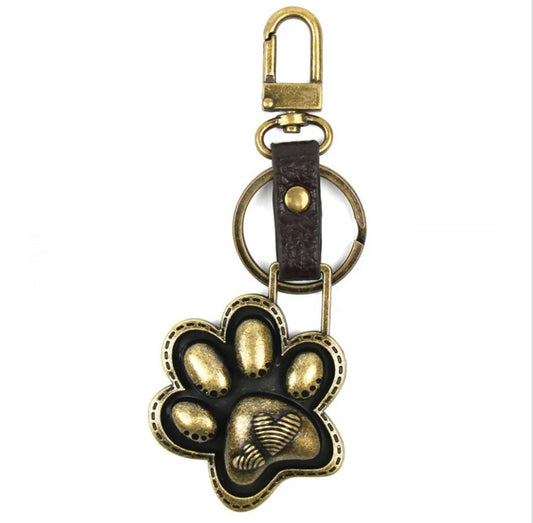 Gemini Keychain - Pawprint