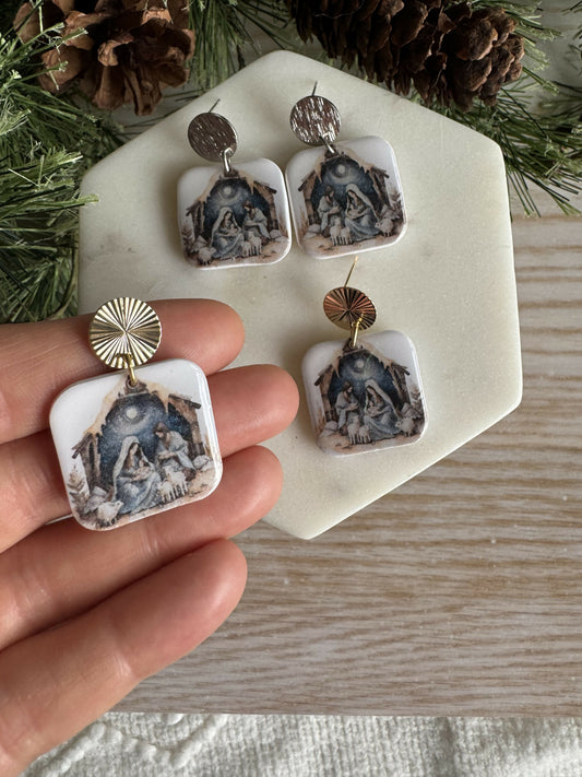 Nativity Earring