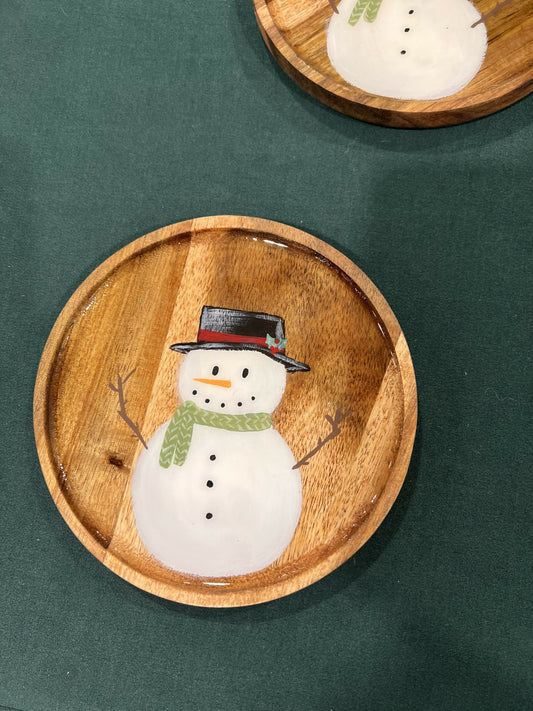 Snowman Tray