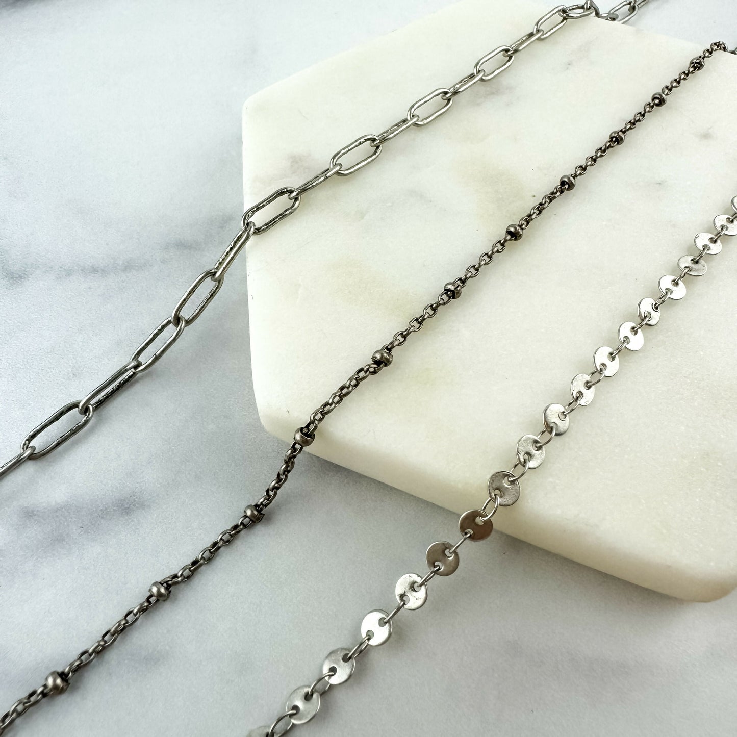 Silver Layering Chain Necklace