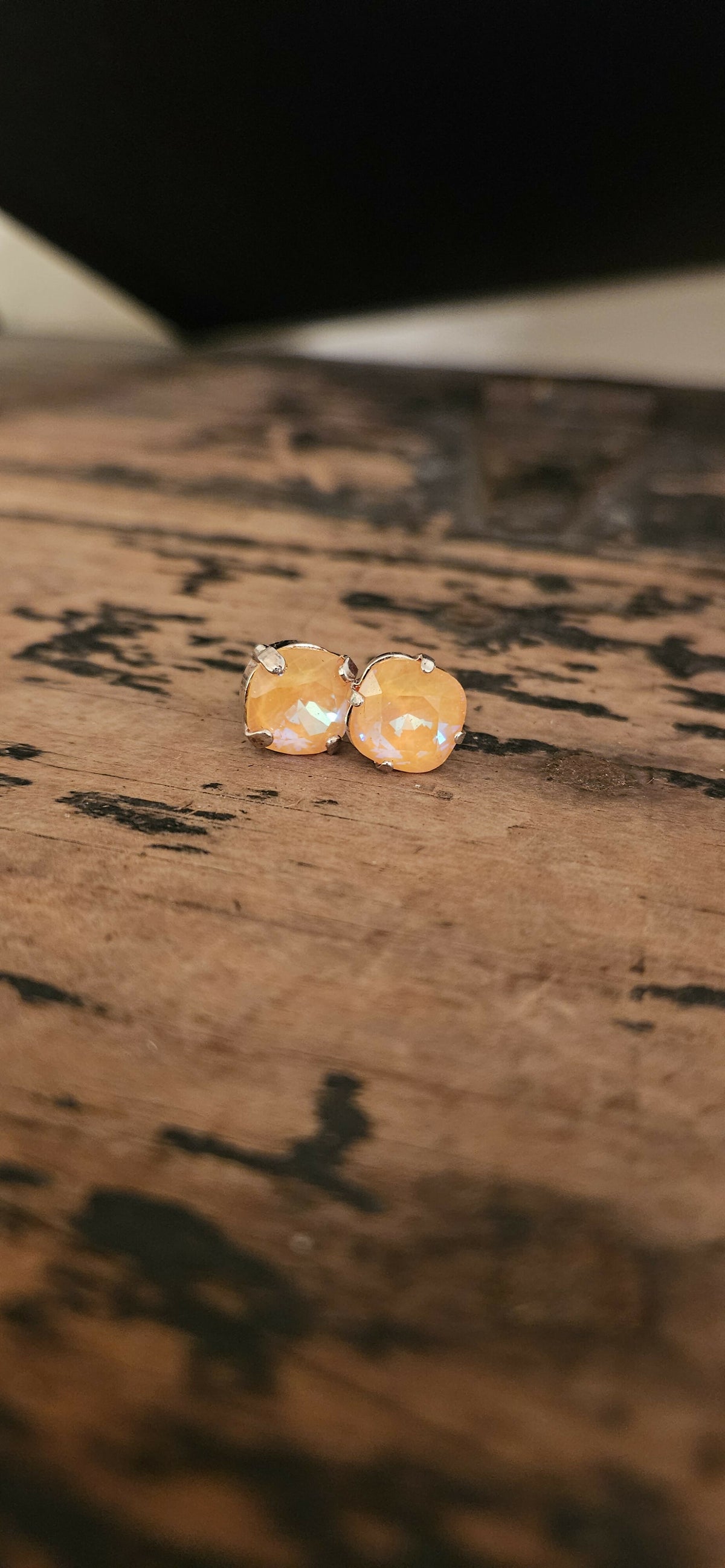Anytime Crystals 10mm Swarovski Crystal Earrings
