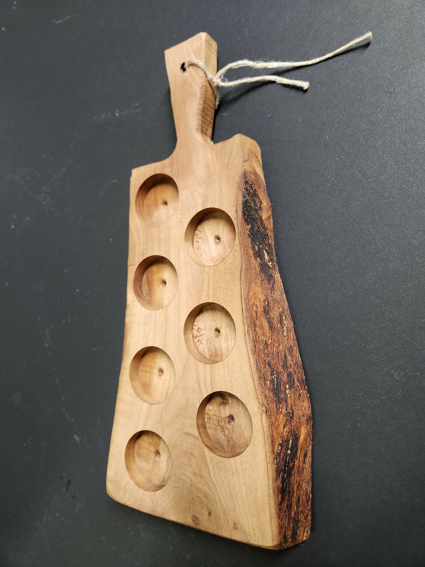 Olive wood Char-shooterie board 5