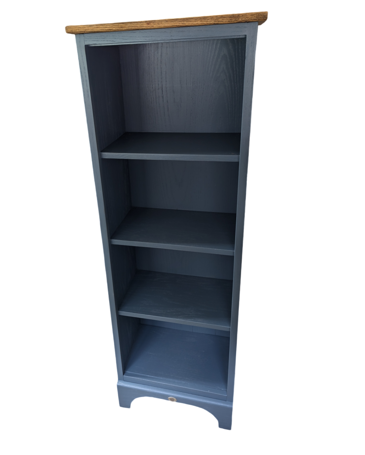 Blue Farmhouse Bookcase