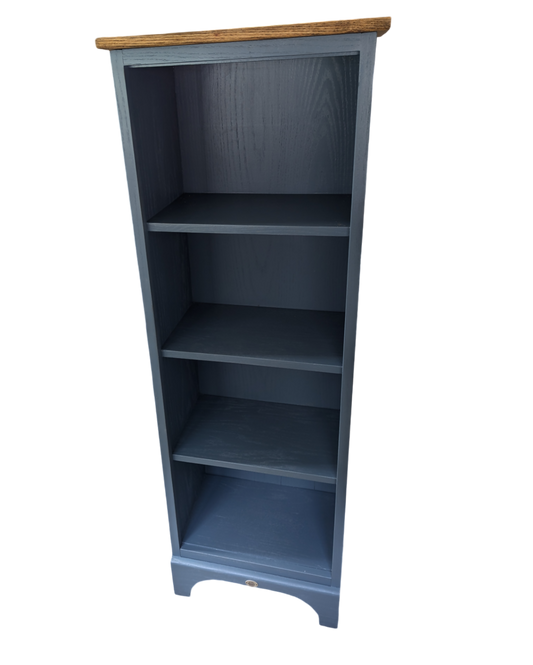 Blue Farmhouse Bookcase