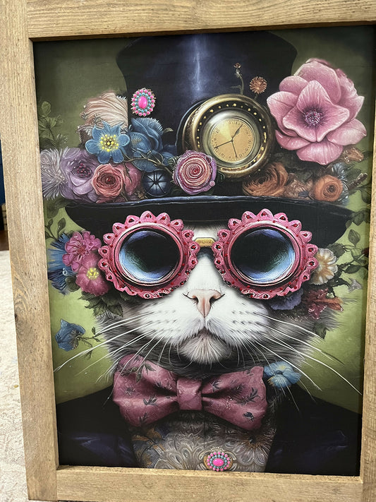 Pink Cat steampunk