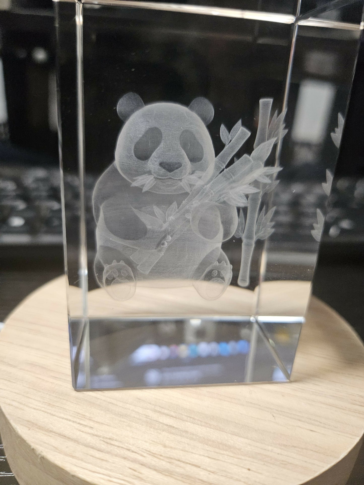 3D Inner Engraved K9 Crystal