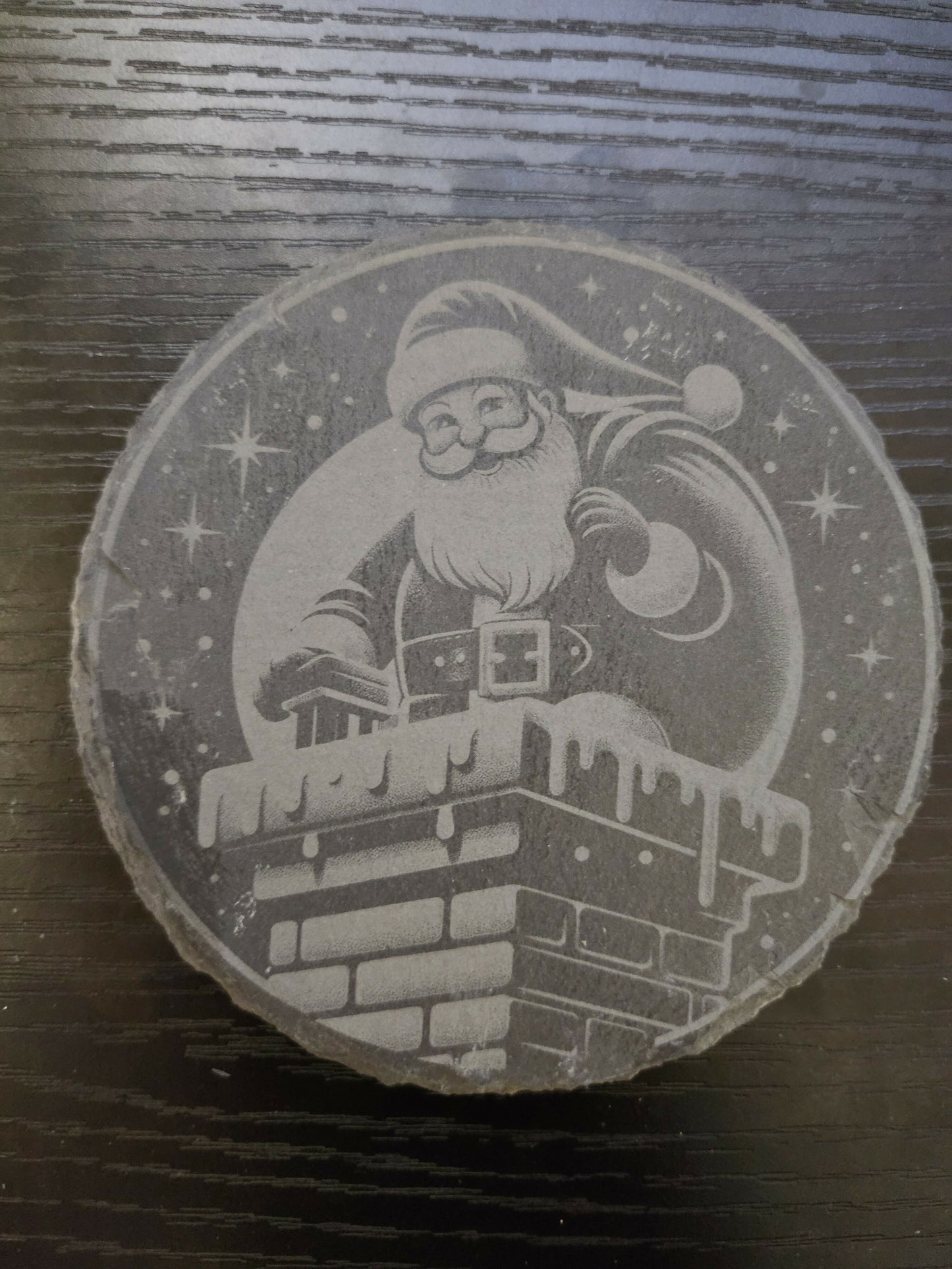 Christmas Scene Slate Coasters