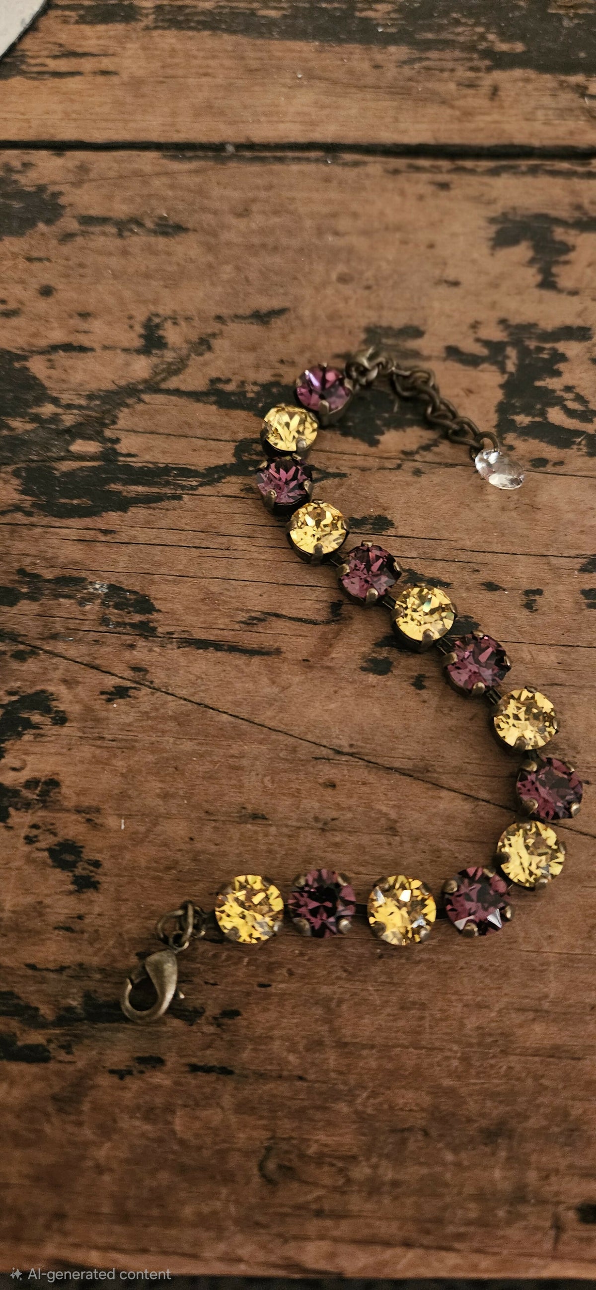 Anytime Crystals 8.6mm Swarovski Crystal Bracelet