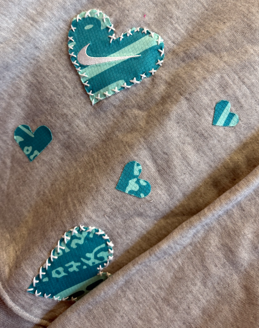Upcycled Nike Sweatshirt Medium