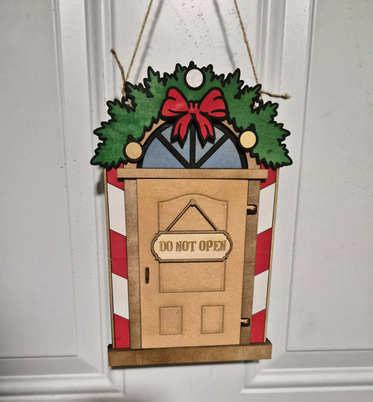 Christmas Naughty Door Hanger