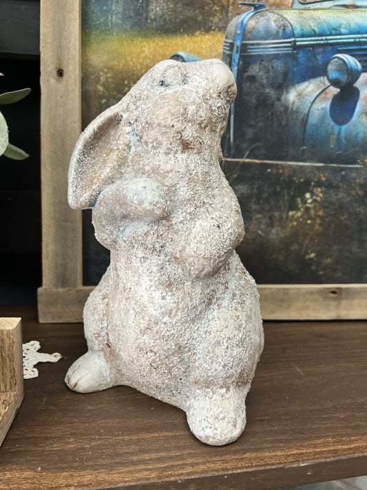 Faux Stone Rabbit