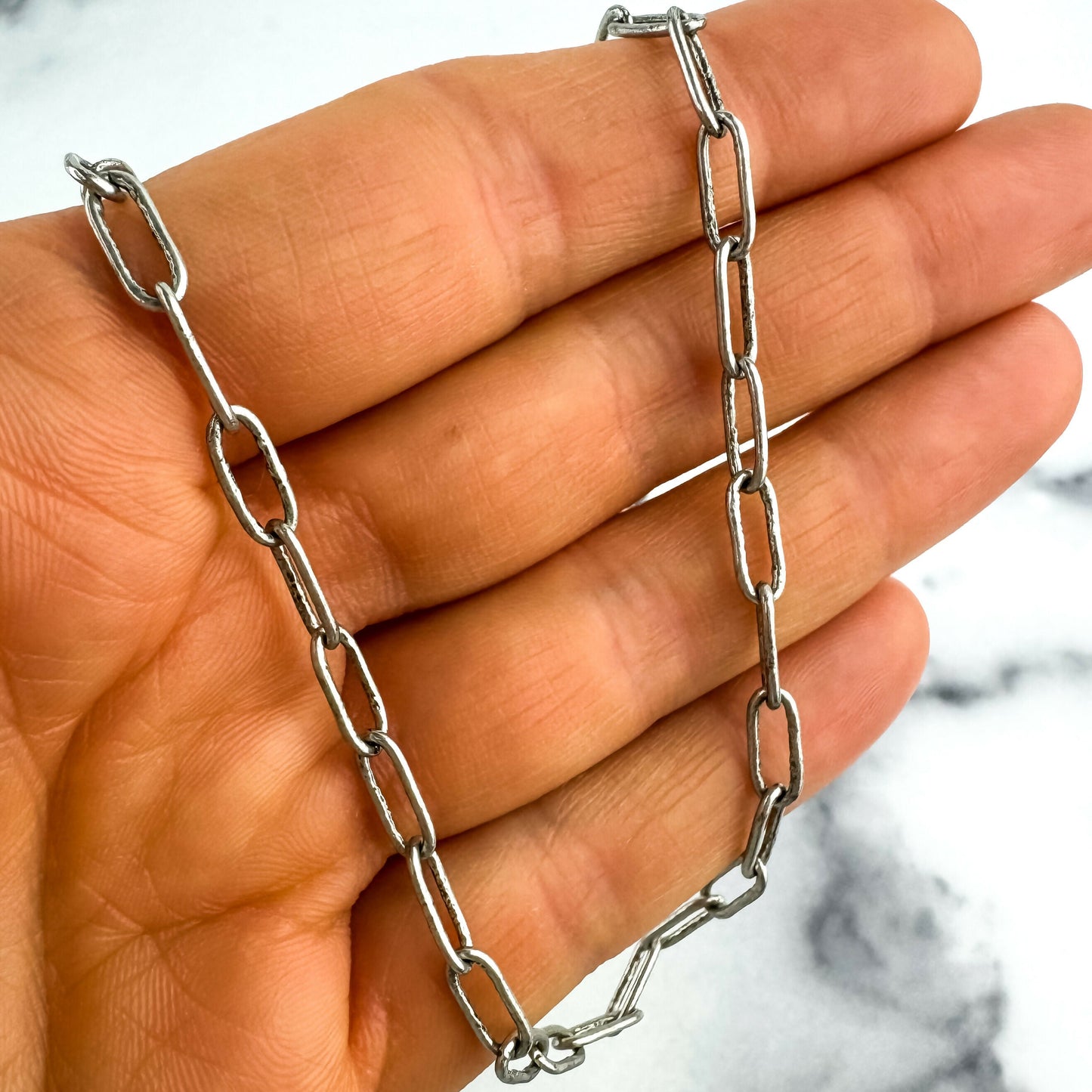 Silver Layering Chain Necklace