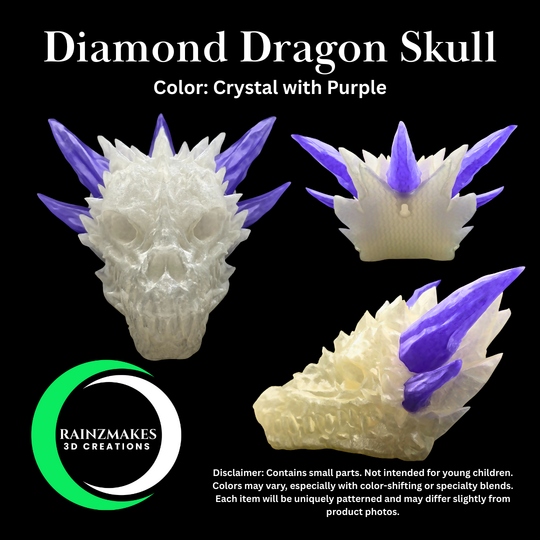 Diamond Dragon Skull (2)