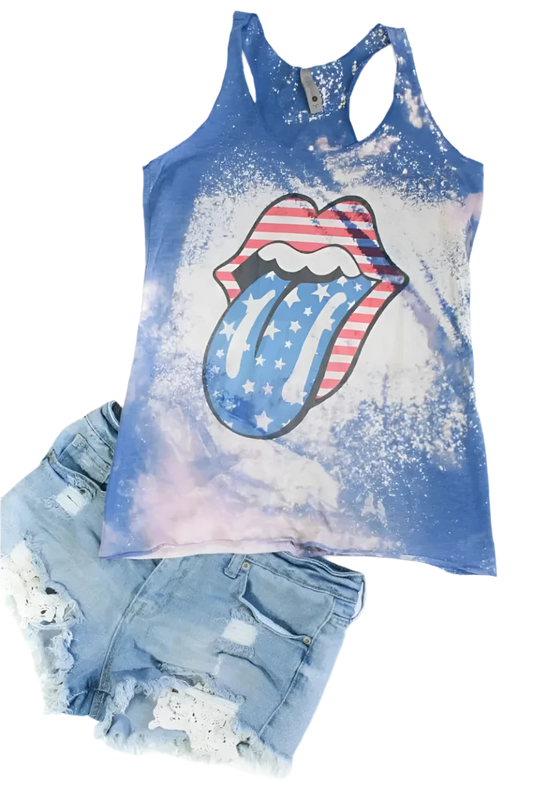 ROCKING IN THE USA TANK TOP
