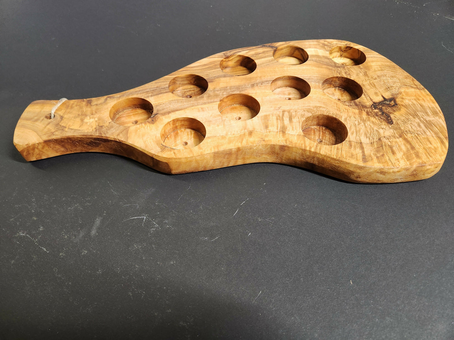 Olive wood Char-shooterie board 1