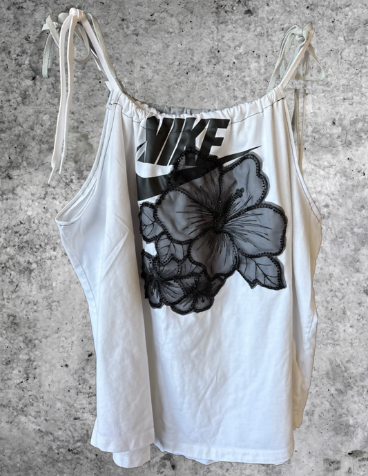 Upcycled Nike Loose Fitting tank top