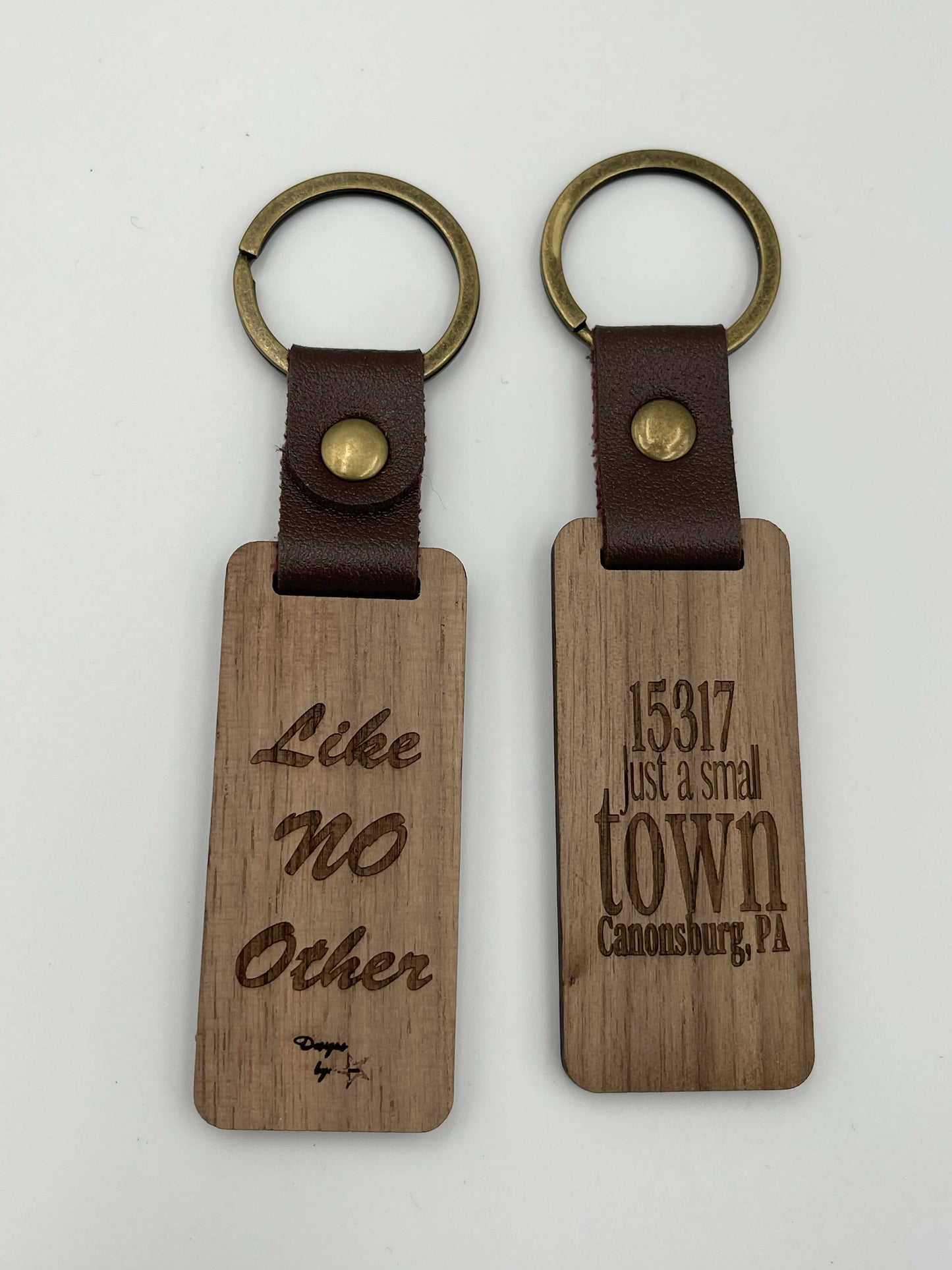 Wood Key chains- Various Designs