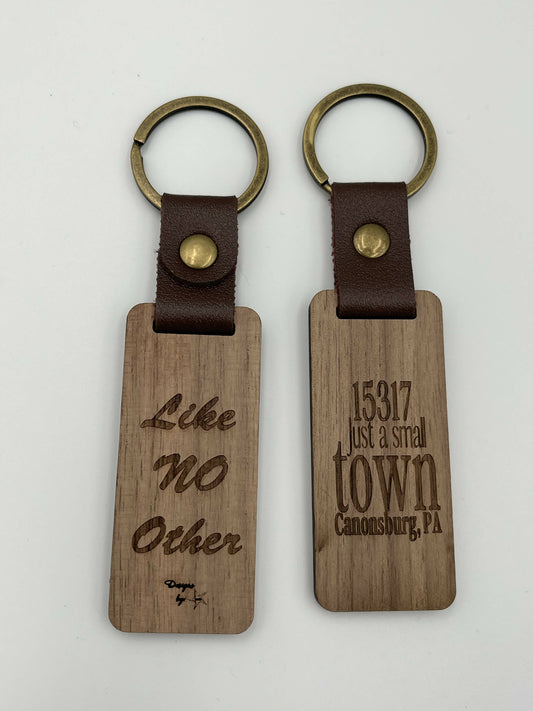 Wood Key chains- Various Designs