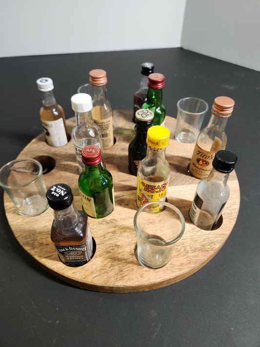 Mango wood Char-shooterie board 14