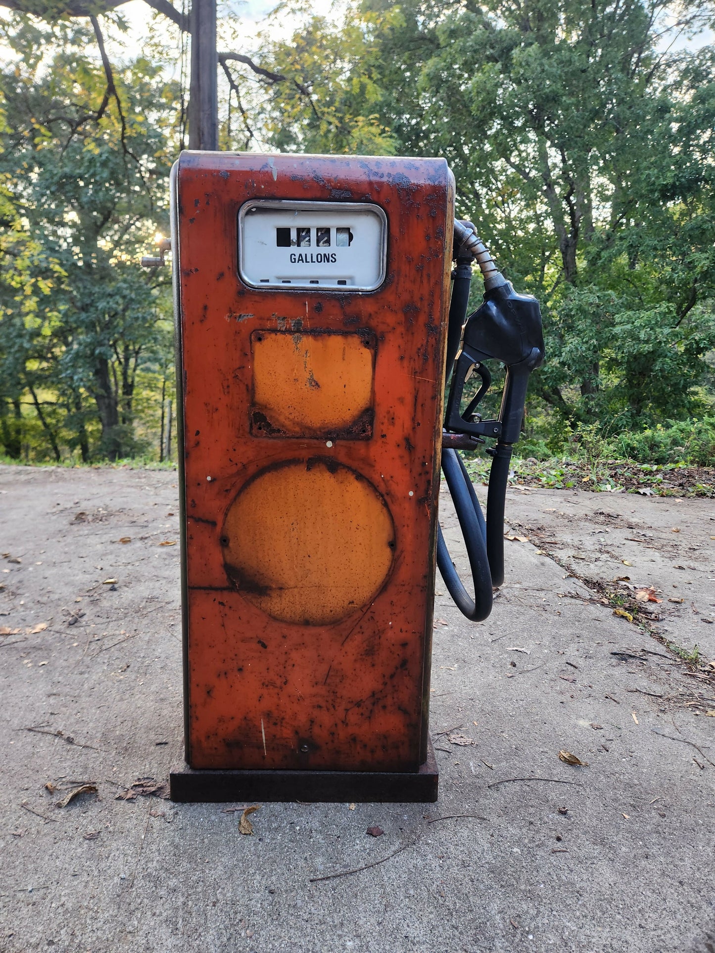 Vintage Gasboy gas pump