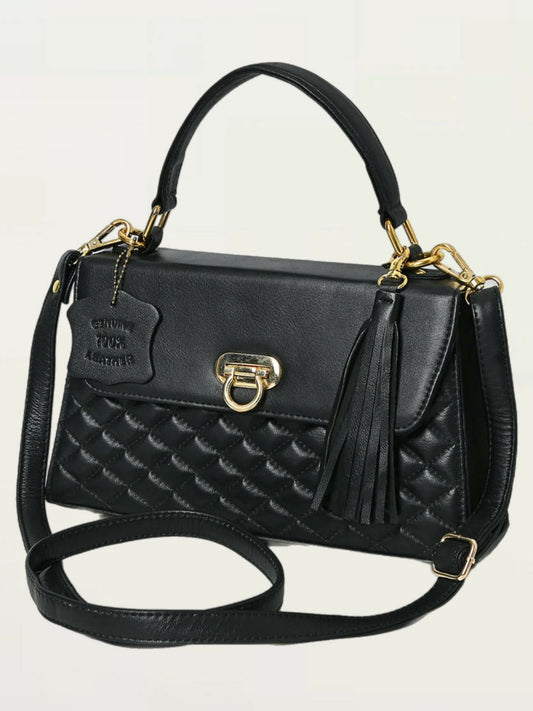 Couture Classic Leather Handbag