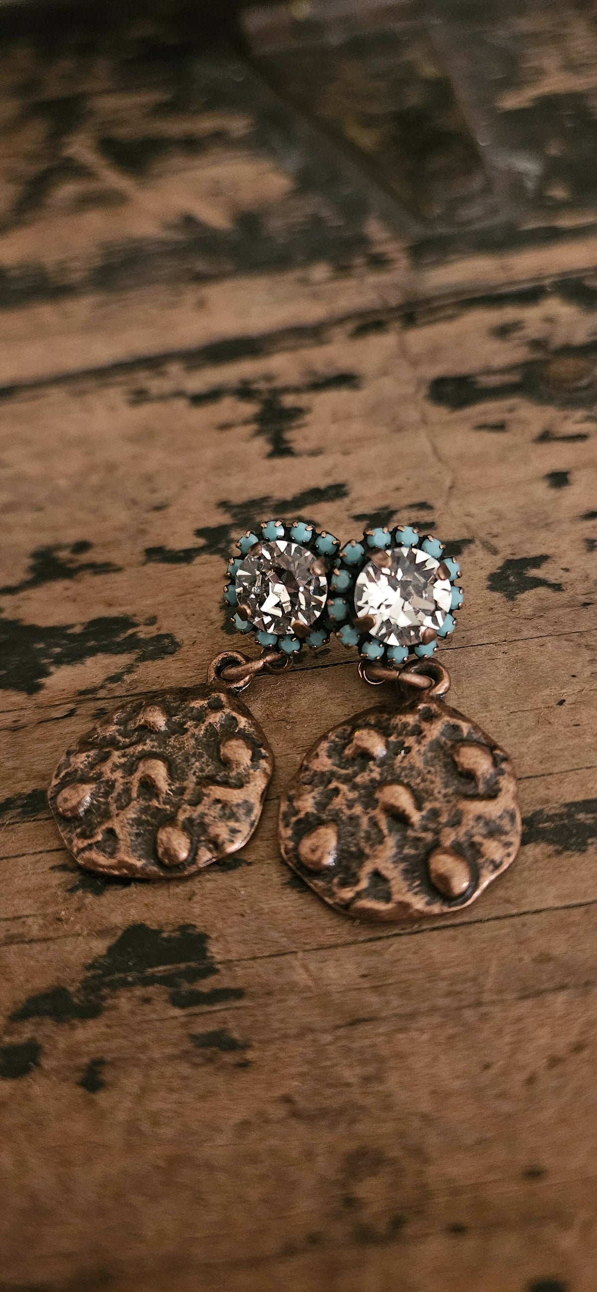 Anytime Crystals 8.5mm Swarovski Crystal Earrings