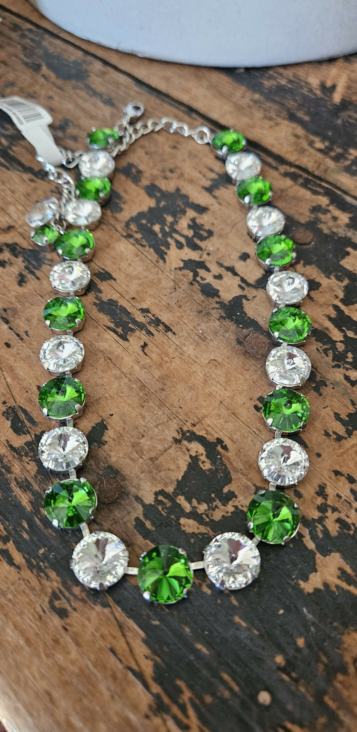 Anytime Crystals 12mm Ferns & Ice Nec