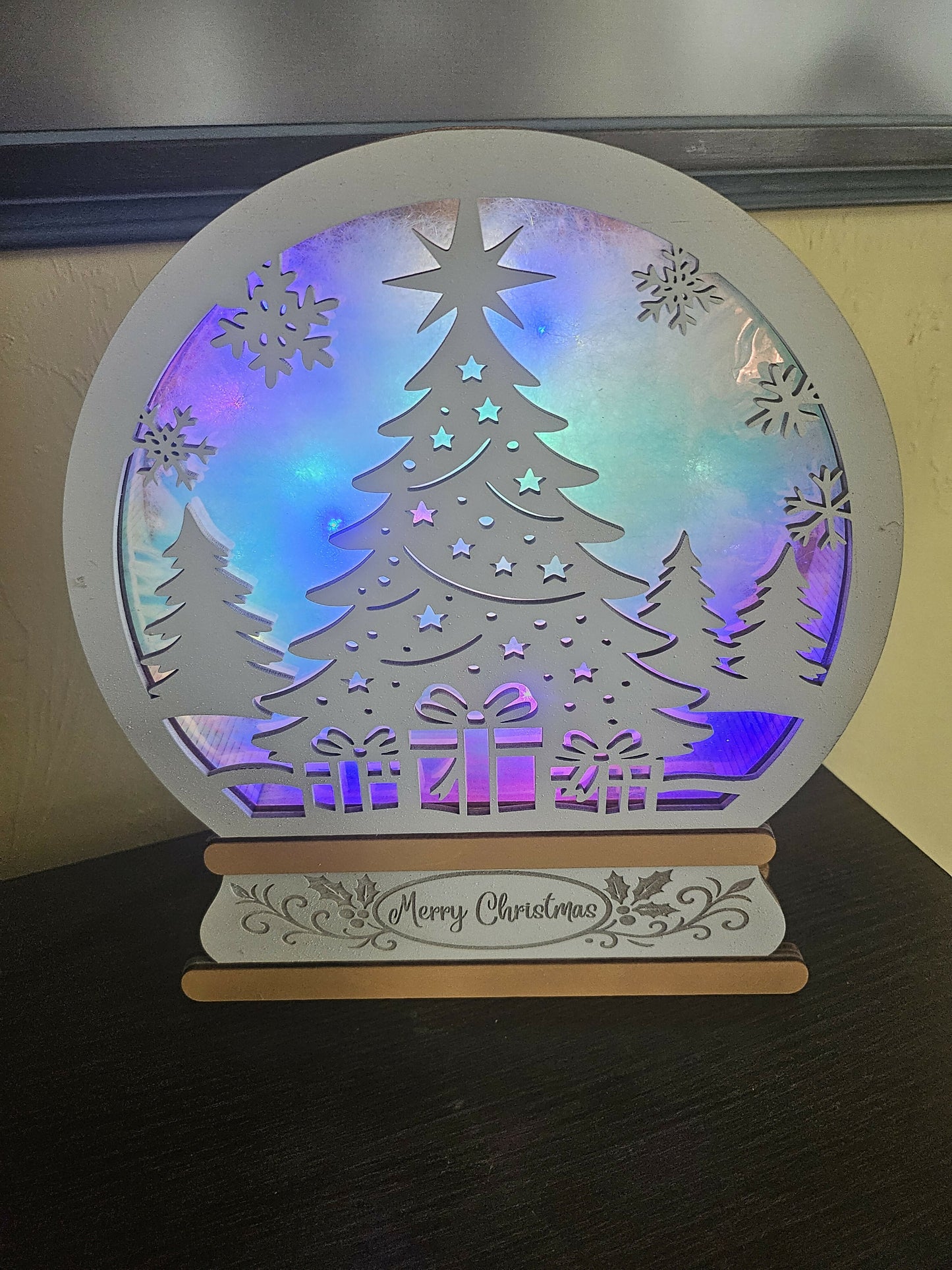 Christmas Scene Light Box