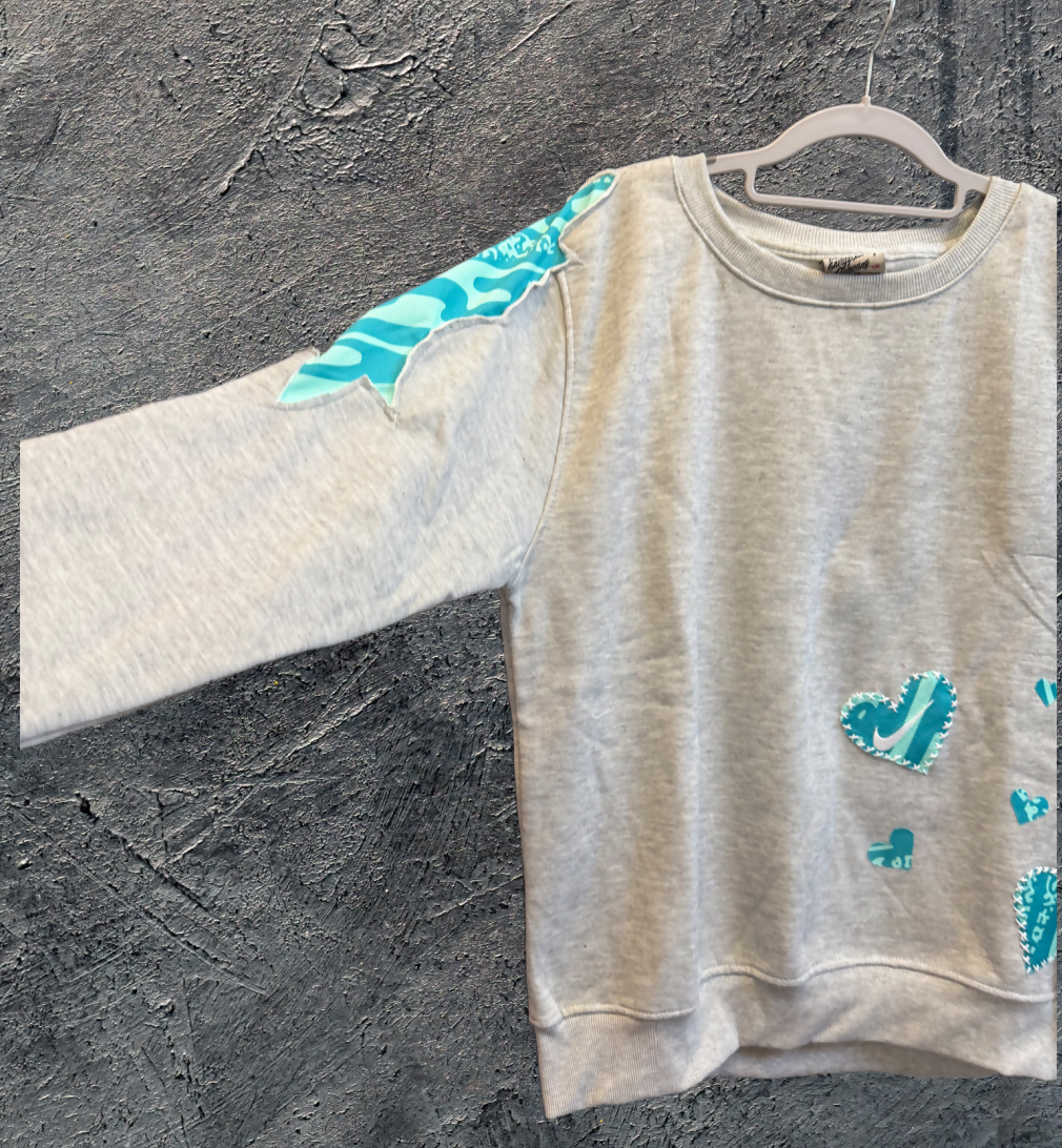 Upcycled Nike Sweatshirt Medium