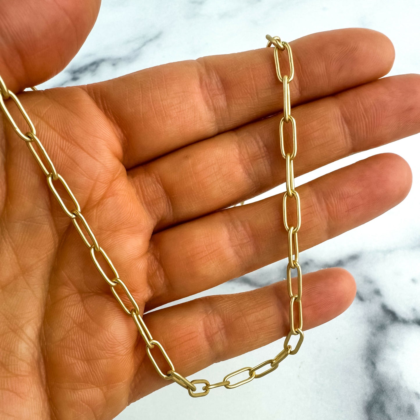 Gold Layering Chain Necklace